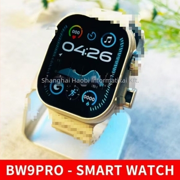 BW9 PRO Okosóra Kamerával, Vízálló, NFC, Bluetooth Hívások, Szívritmus Figyelés