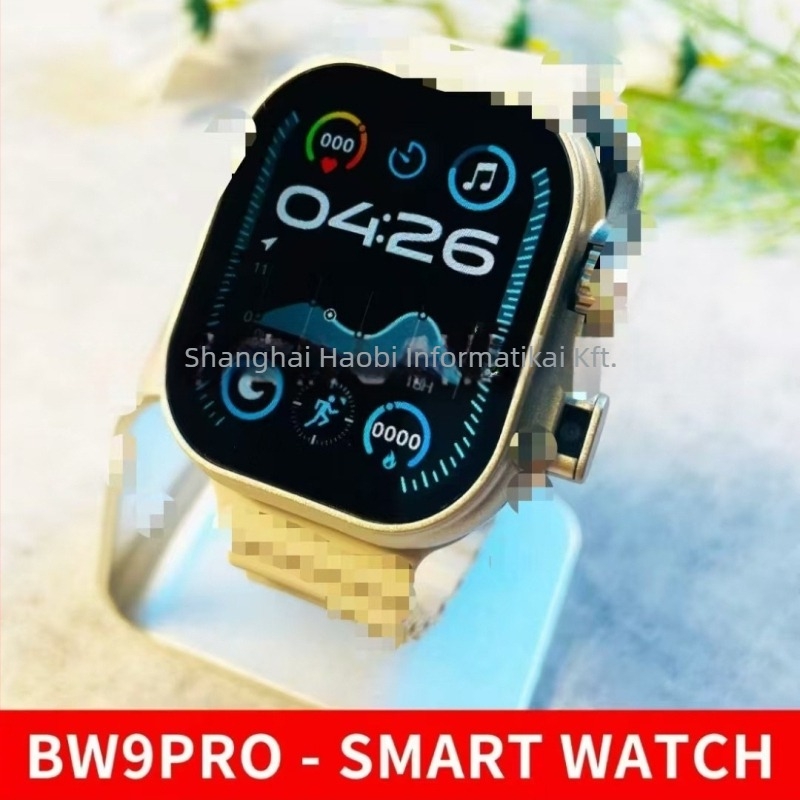 BW9 PRO Okosóra Kamerával, Vízálló, NFC, Bluetooth Hívások, Szívritmus Figyelés