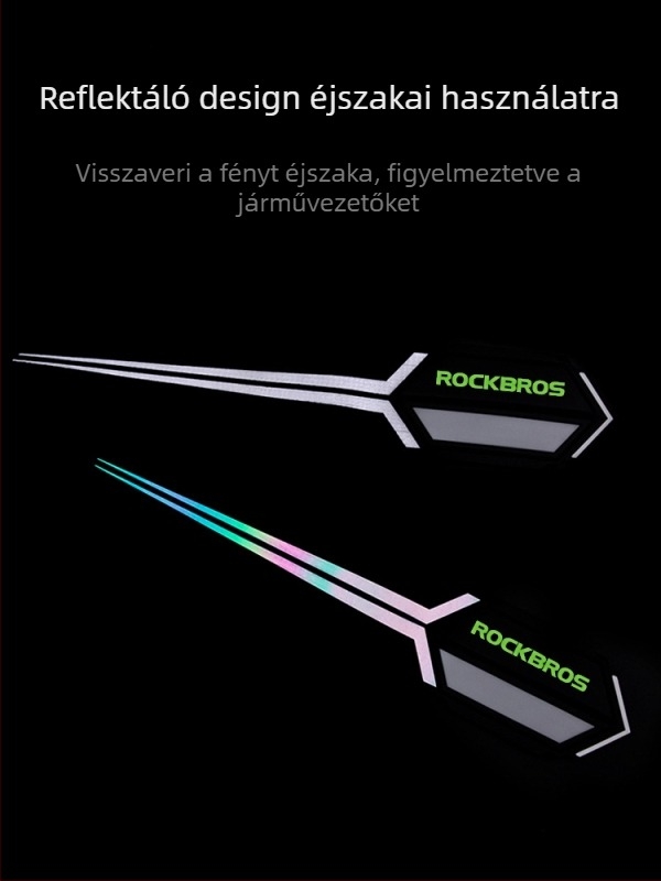 ROCKBROS Fényvisszaverő kerékpáros kar- és lábszár-szalag — poliészter, testreszabható feldolgozás