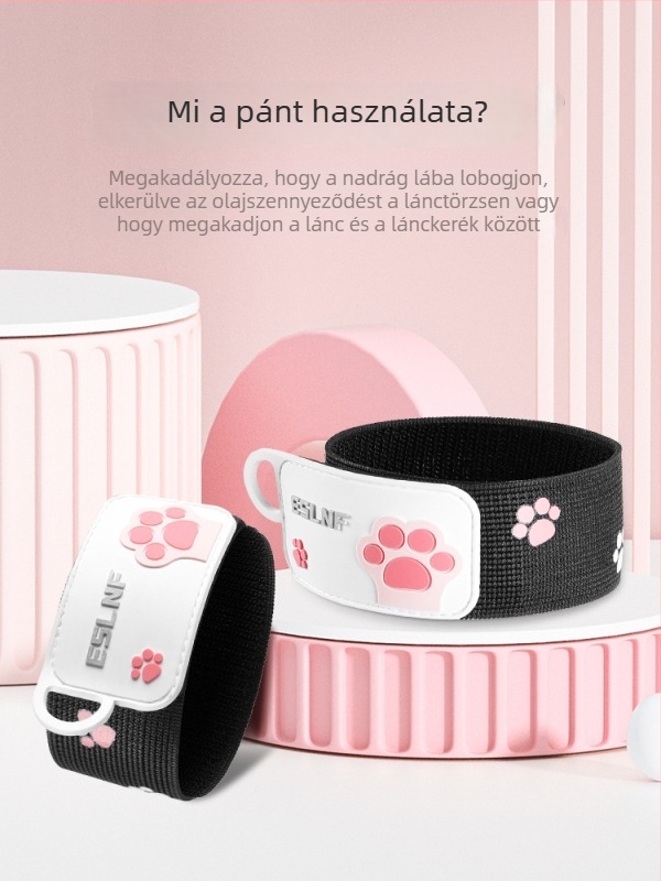 Kerékpáros láb- és karheveder szett — PVC nylon, testreszabható, márka Eslnf/Esslon