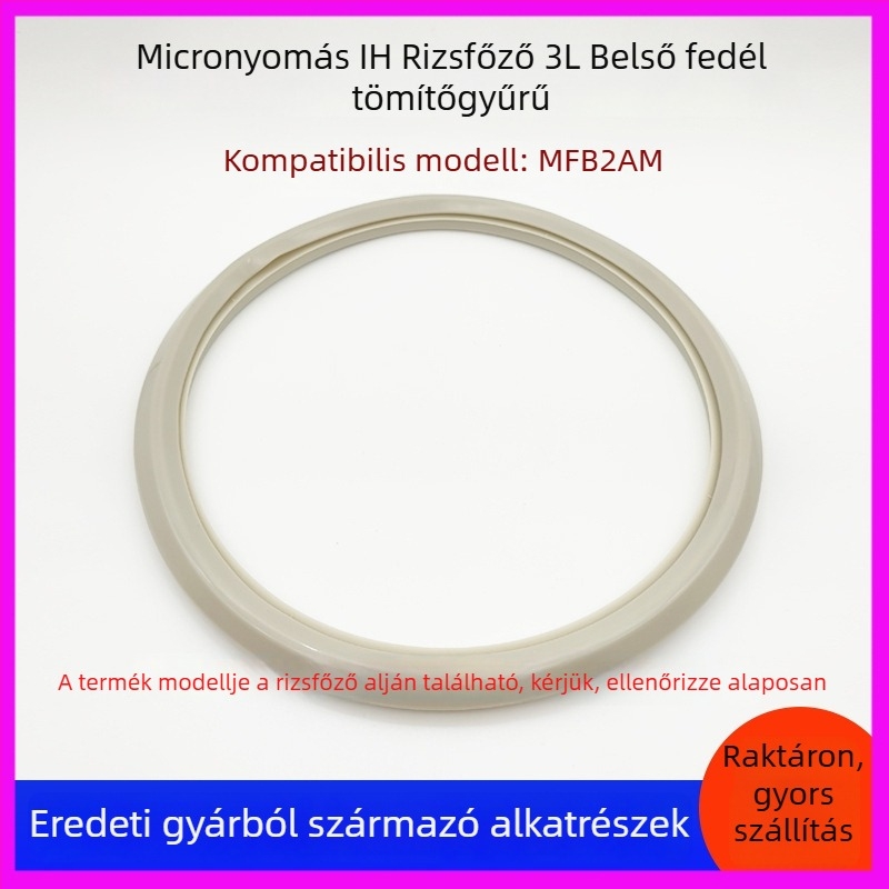 Szilikon belsőfedél-tömítés IH rizsfőzőhöz MFB2AM, kompatibilis a Mi Home Universal modellekkel