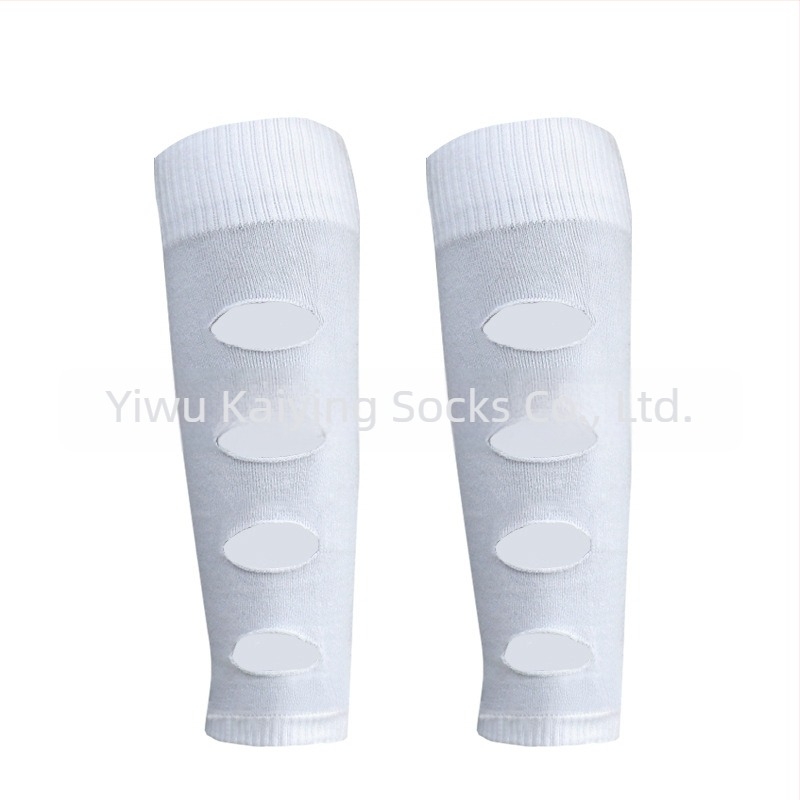 Sípcsővédő mandzsetta térdvédővel futball-edzéshez — poliészter, felnőtt, futball, sípcsont, lábszár-támogatás