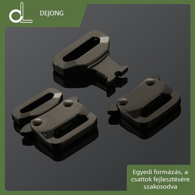 Fém taktikai csat Varania, cink ötvözet, kód Vr 0022-20 c, minimalist stílus, poggyász kiegészítő, 2023 téli kiadás