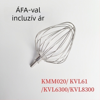 Tojásfelverő gömbök Kaywood konyhai mixerhez – kompatibilis KMM020, KVL61, KVL6300, KVL8300; SUS304; keverés