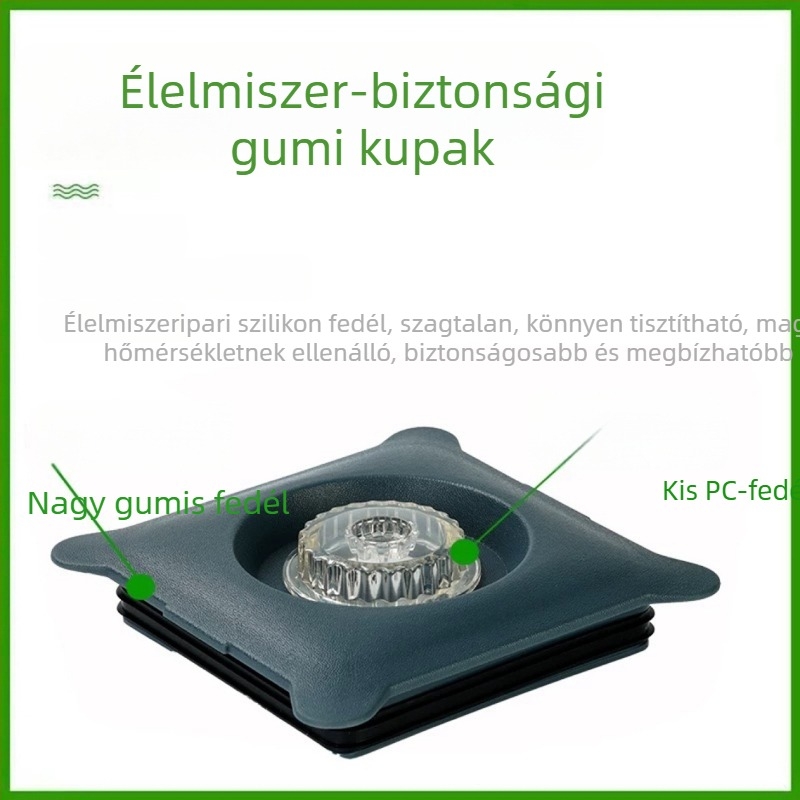 Q-series 825/800-as blenderhez készült kiegészítők fedéllel, keverőtartállyal és szójatej- és őrlő adapterek