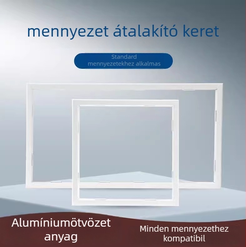 Elektromos fürdőszobai vízmelegítő kiegészítők, levehető konverziós keret a mennyezetre történő telepítéshez, modell Conversion Box