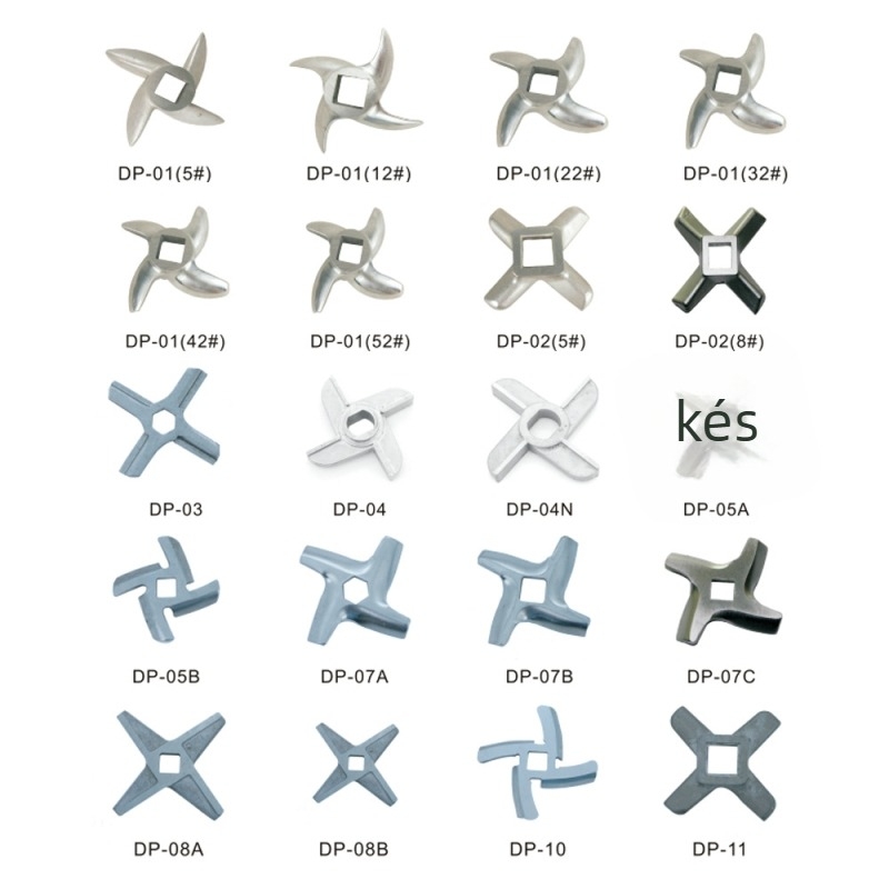 Húsdaráló kés tartozékok – Shanghao DP-01, kompatibilis modellek 5#, 12, 22, 32