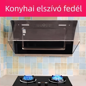 Konyhai páraelszívó — átlátszó, hőálló olajfüstvédő pajzs, szélvédő olajfüggöny és burkoló panel