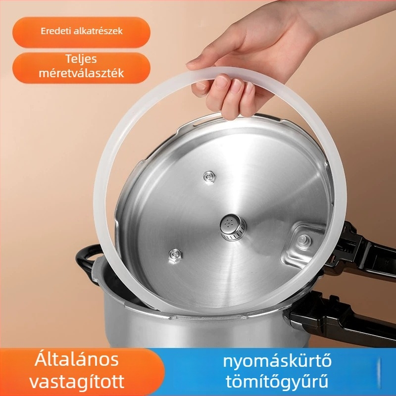Elektromos nyomásos edényhez tömítőgyűrű — univerzális gumitömítés, beépített zárás, márka Friendly, modell Regular