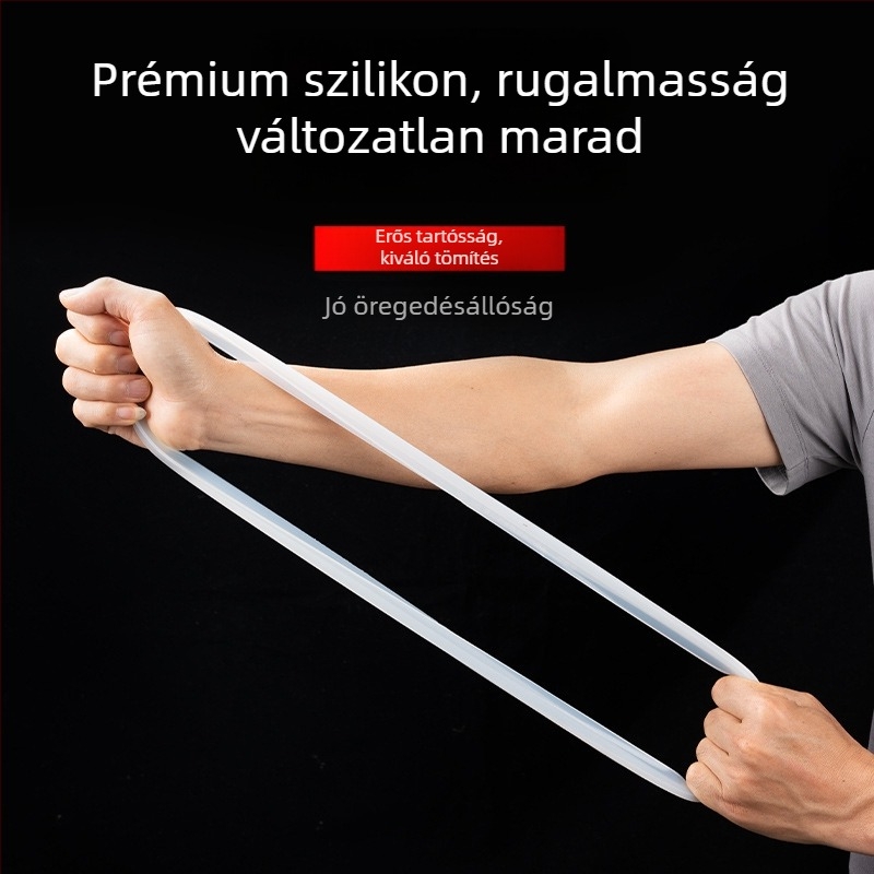 Szilikon tömítőgyűrű nyomásos edényhez – Aunt Su, kompatibilis a szabványos nyomásos edényekkel, alkatrész