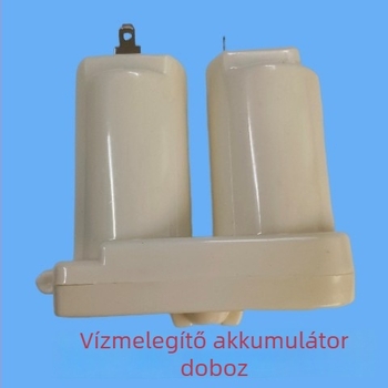 Gázos vízmelegítő akkumulátortartó doboz, dupla rekesz, 3V, akkumulátor fedél, tápegység