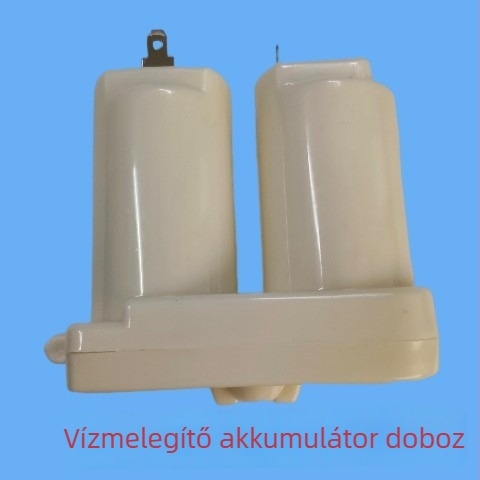 Gázos vízmelegítő akkumulátortartó doboz, dupla rekesz, 3V, akkumulátor fedél, tápegység