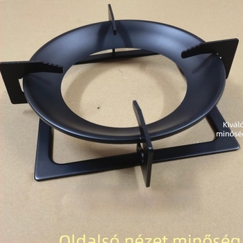 Rozsdamentes acél gázfőzőhöz tartó polc, modell 202, beépített telepítés, kínai stílus, nettó tömeg 1, márka Nothing