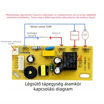 SB-202 Univerzális javítópanel légsütőhöz — vezérlő- és áramkörlap