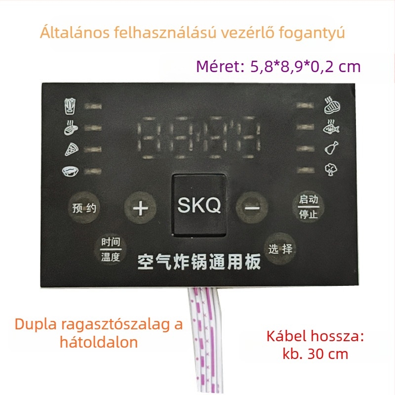SB-202 Univerzális javítópanel légsütőhöz — vezérlő- és áramkörlap