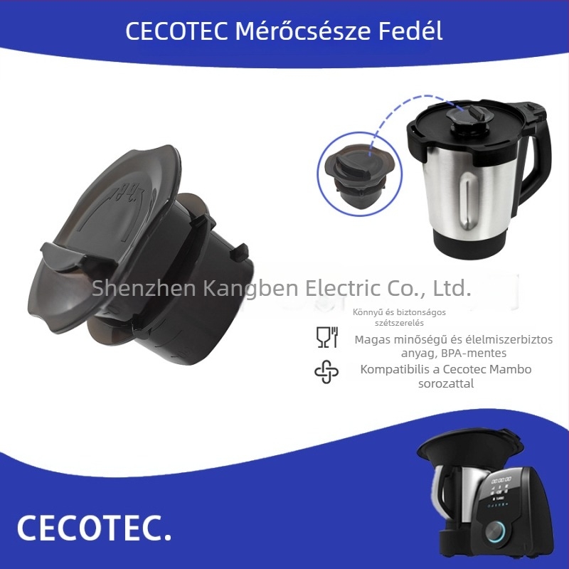 Cecotec Mambo mérőpohár fedél – Konyhai kiegészítő, kézi behelyezés