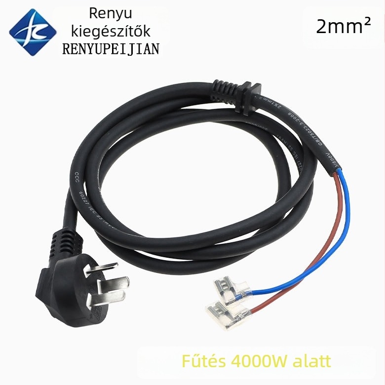 Teljesen rézből készült hálózati kábel indukciós főzőhöz, 4000W, 16A, 250V