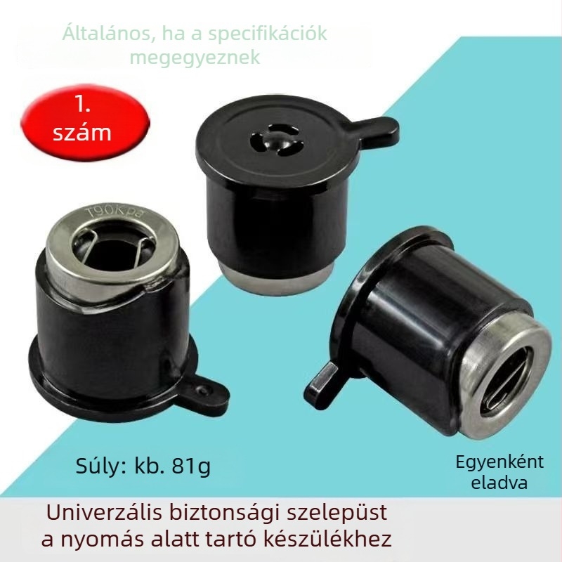 Elektromos nyomás alatti edényhez való szelepcsomag – kipufogó, nyomáskorlátozó és nyomáslevezető szelepekkel 4L/5L/6L modellekhez