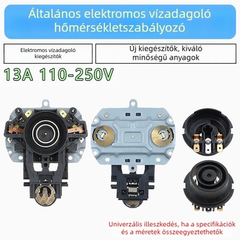 Universális termosztát-csatlakozó készlet elektromos teáskannához – alap termosztáttal és csatlakozó készlet, márka Far art, modell Other, típus elektromos fűtőalkatrészek