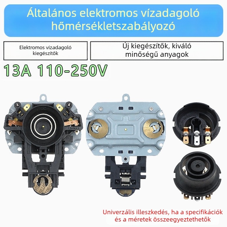 Universális termosztát-csatlakozó készlet elektromos teáskannához – alap termosztáttal és csatlakozó készlet, márka Far art, modell Other, típus elektromos fűtőalkatrészek