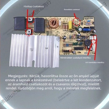 Indukciós főpanel 25B/A11 – 3500W