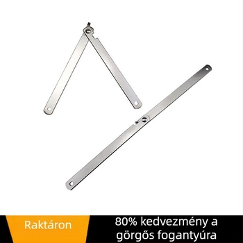 Két részes összecsukható húzórúd bútorokhoz - Vasból, modern egyszerű stílus, alkalmas ágyhoz, szekrényhez, ajtóhoz a szekrényben, dobozhoz és ablak-támaszhoz