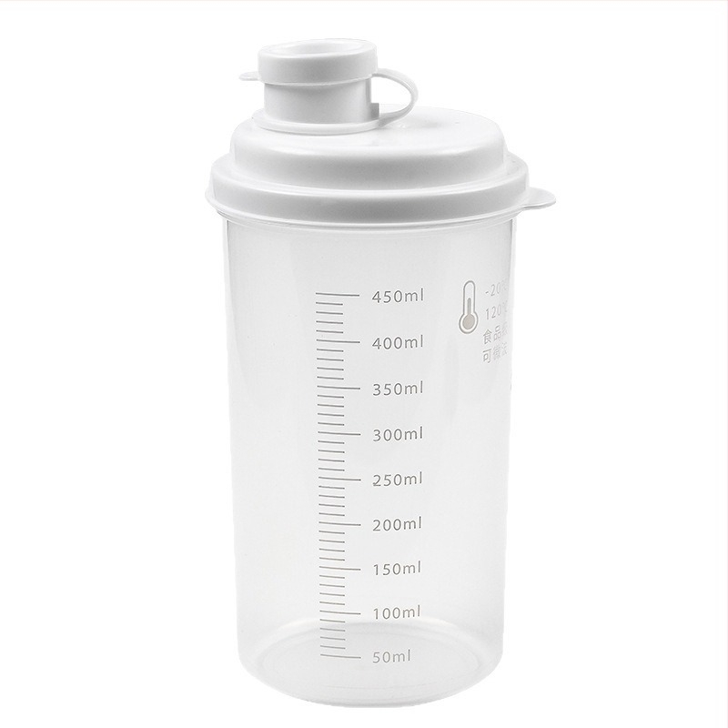 Cukortartó, műanyag, hengeres, lezárható, kapacitás 301–500 ml, élelmiszer-minőségű, nedvességálló