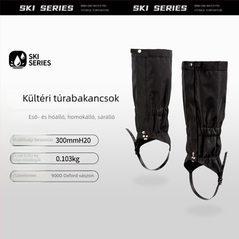 Hótakaró sétáláshoz – hosszú cipővédők, uniszex, TPU anyag, sportos stílus, nyárra