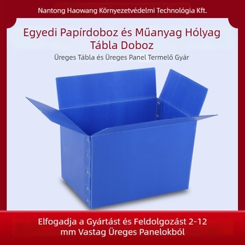 PP műanyagból készült tároló doboz, vízálló, antistatikus, összecsukható, teherbírás 30-400 kg