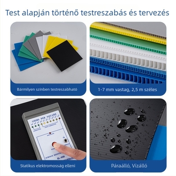 PP rendező doboz vízálló és nedvességálló kialakítással, ferde előnyílású iratgyűjtő doboz, Xingyu Industrial