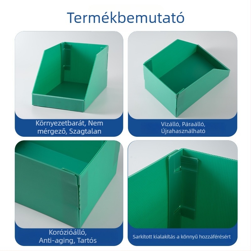 PP rendező doboz vízálló és nedvességálló kialakítással, ferde előnyílású iratgyűjtő doboz, Xingyu Industrial