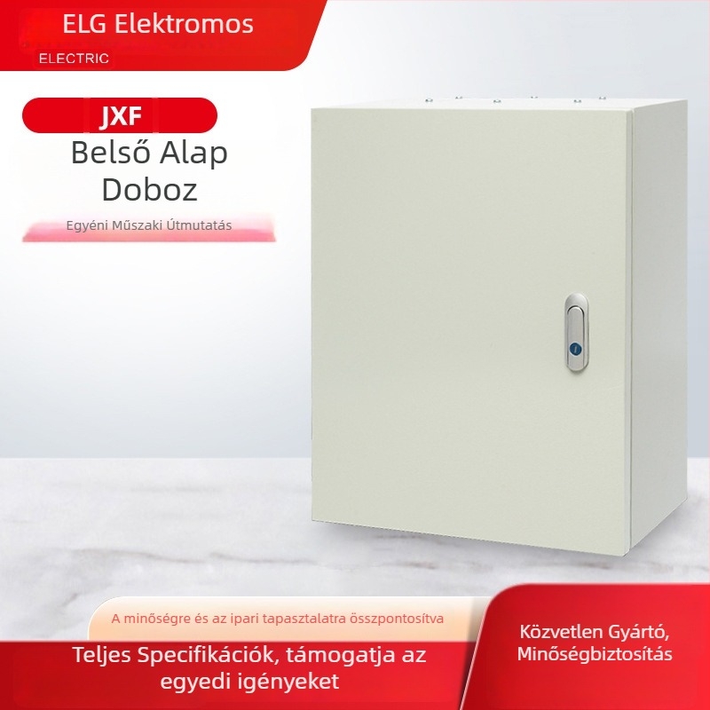 Alapdoboz – felületre szerelt elektromos vezérlő- és elosztó doboz, beltéri/kültéri vízálló mérődoboz, névleges áram 5 A, rövidzárlati áram 5 A