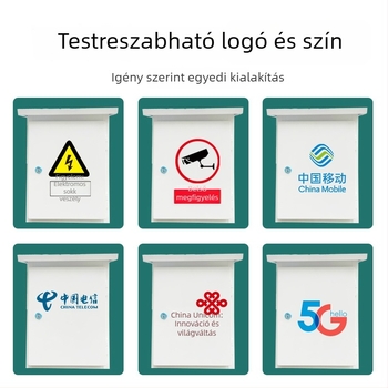 Külső vízálló elosztódoboz hurok szereléssel, ház hideg-hengerelt acélból, 0,8 mm lemezvastagság