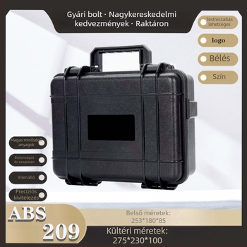 ABS műanyag szerszámtartó doboz — vízálló, ütésálló, hordozható