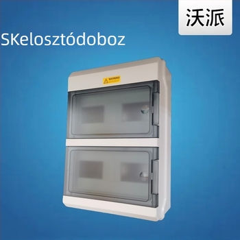 SK elosztó doboz IP65, 4–24 útvonal, 250A, csavaros rögzítés