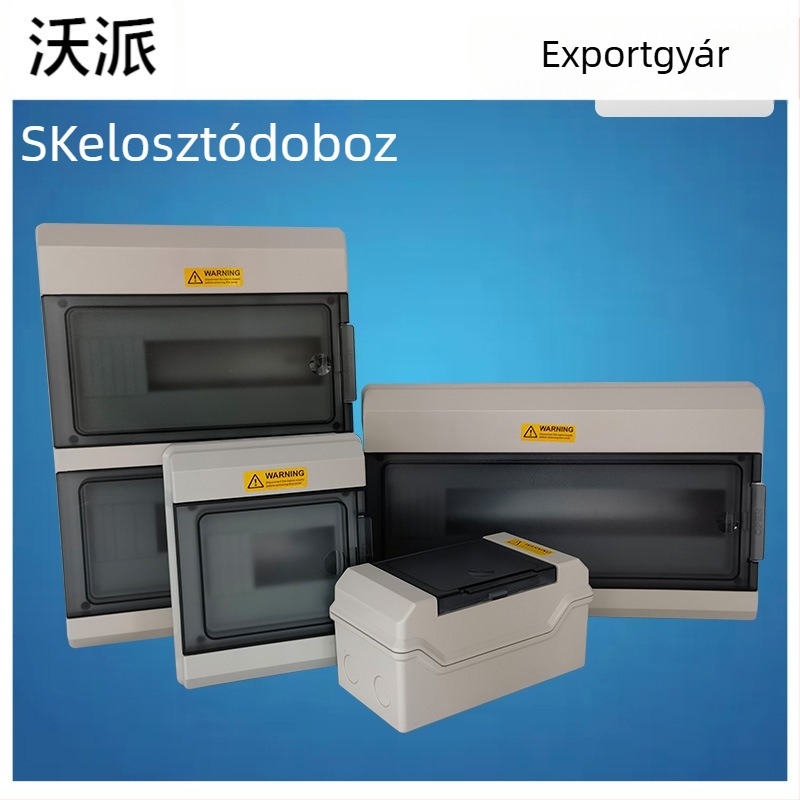 SK elosztó doboz IP65, 4–24 útvonal, 250A, csavaros rögzítés