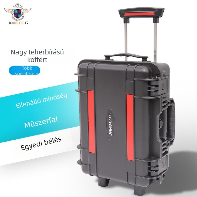 JUESHIMEI Kerekes Szerszámtartó Doboz – Pull Rod, Műanyag Keret, Sorozat L, Teherbírás 50