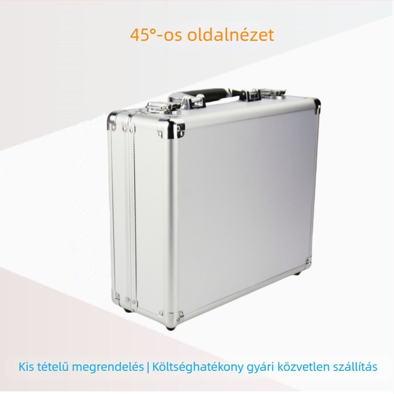  Alumínium ötvözetű akkumulátorvédő kijelző doboz ABS panel és EVA bélés — alumínium keret; Lemez 2,8 MDF; Teherbírás 30