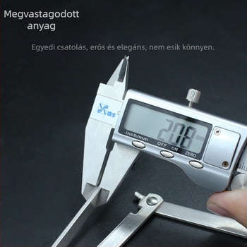 Rozsdamentes acél kettős rúd ágyhoz/ szekrényhez – hajlékony támasz az ajtókhoz, Modell 001, felület Wire Drawing