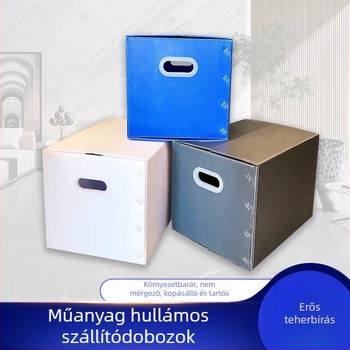 Műanyag tároló doboz, megrendelésre testreszabható, logónyomással