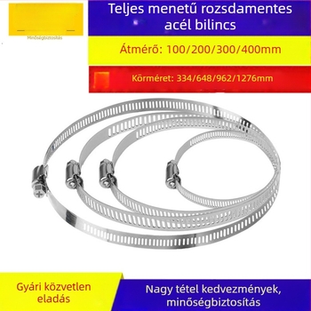 304 rozsdamentes acél throat clamp, Yu Yong, háztartási és mérnöki felhasználásra, testreszabás elérhető