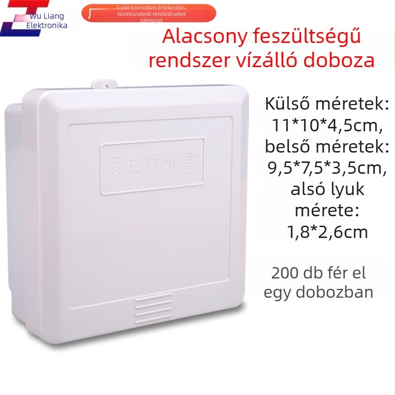 Kültéri vízálló alacsonyfeszültségű elektromos doboz, modell zl-small, márka Volume/Zou'liang