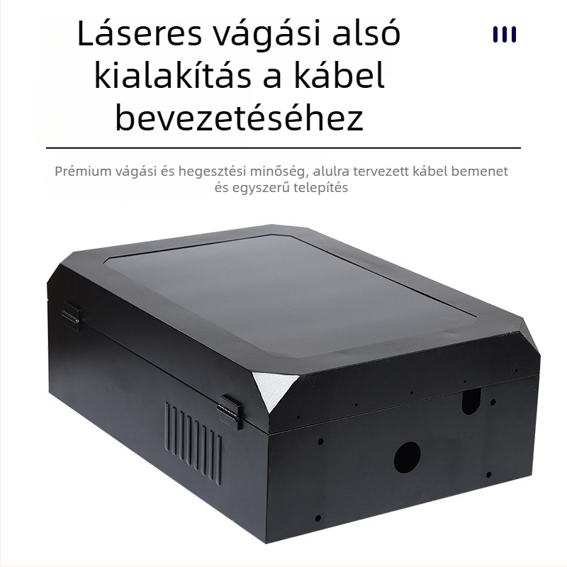 Kültéri töltőoszlop védődoboz, vas burkolat, falra szerelhető, Enxiang sorozat