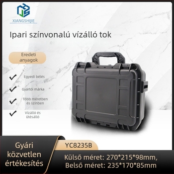 Műanyag szerszámosláda, tároló- és hordozható doboz precíziós műszerekhez