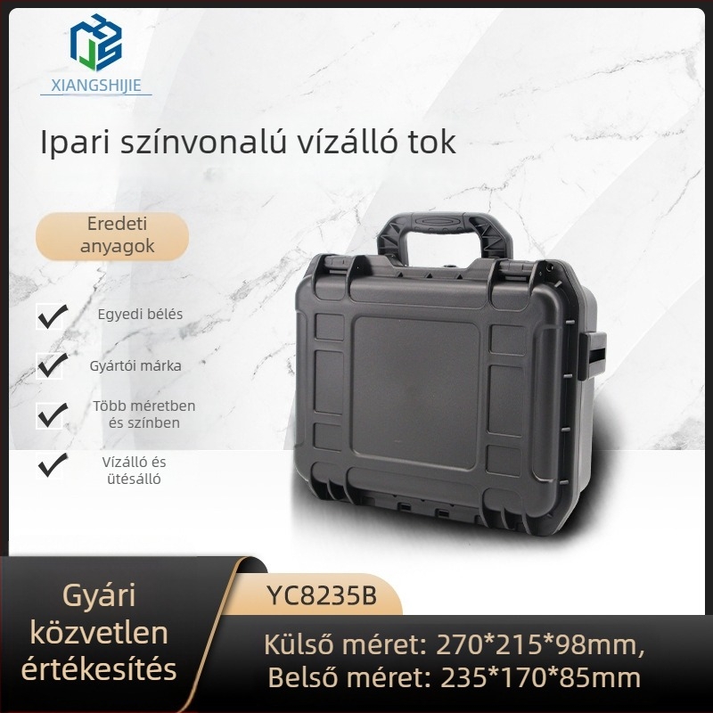 Műanyag szerszámosláda, tároló- és hordozható doboz precíziós műszerekhez