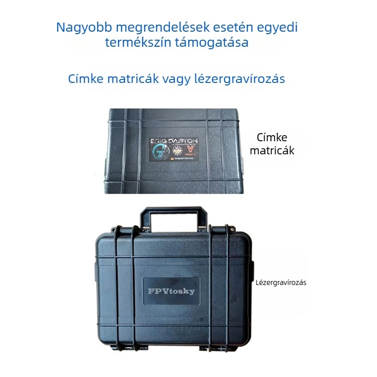 ABS hordozható vízálló szerszámtartó elektromos karbantartáshoz és tápegység eszközök védelmére