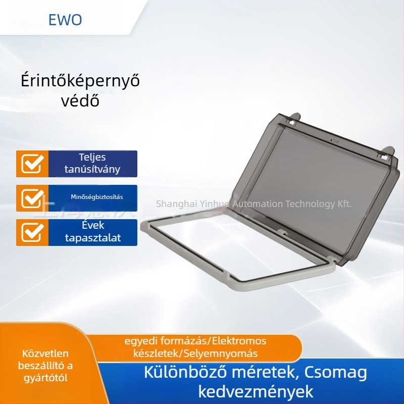 Yiwo Érintőképernyővédő fedél por- és vízálló dobozhoz — Külső elosztódobozhoz, gombfedél