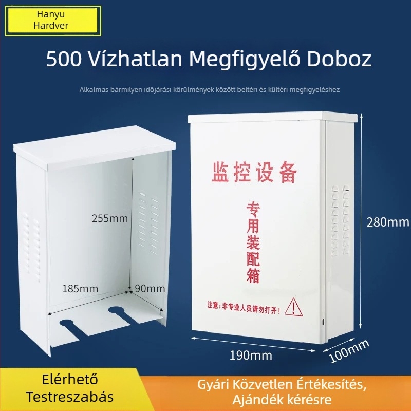 Beltéri és kültéri elosztódoboz, vízálló, Han yu modell 500