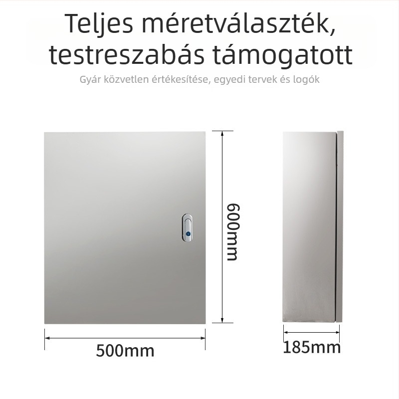 Otthoni külső rozsdamentes acél elosztó doboz | felületre szerelhető | márka Ouyue Electric | testreszabás elérhető