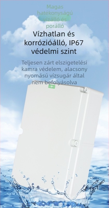 Kültéri vízálló ipari aljzat-elosztó doboz – műanyag hordozható, márka 89 Power, származás Zhejiang